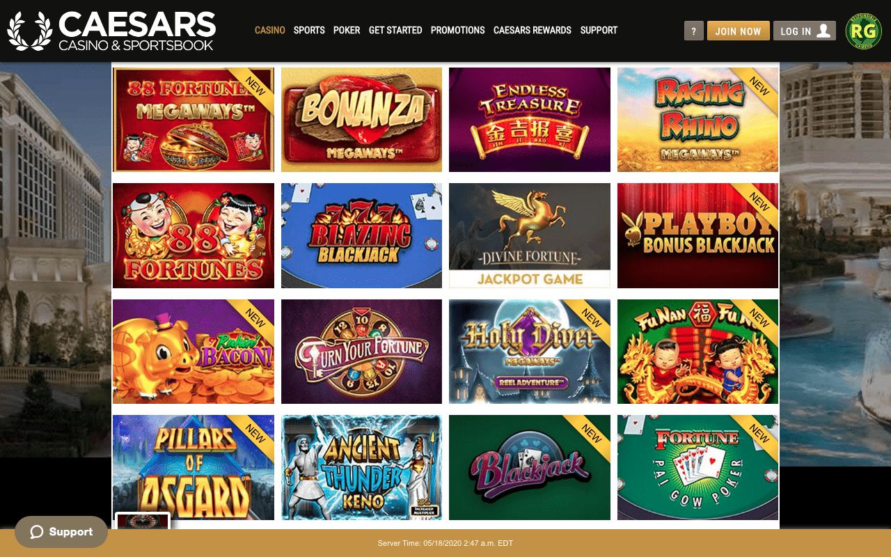 Caesars Casino Review Get 300 Bonus Casino Cabbie