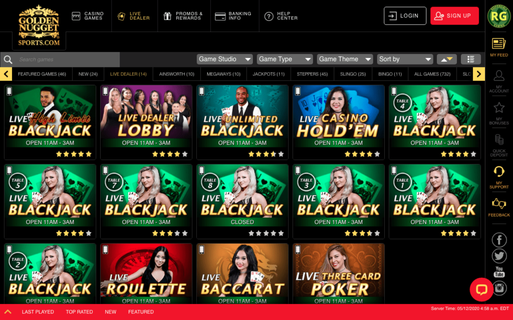 Golden Nugget Casino Blackjack