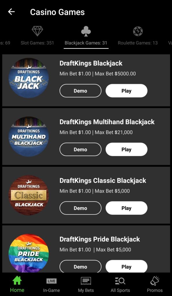 DraftKings Casino MI