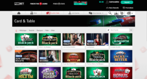 PokerStars Casino NJ Table Games