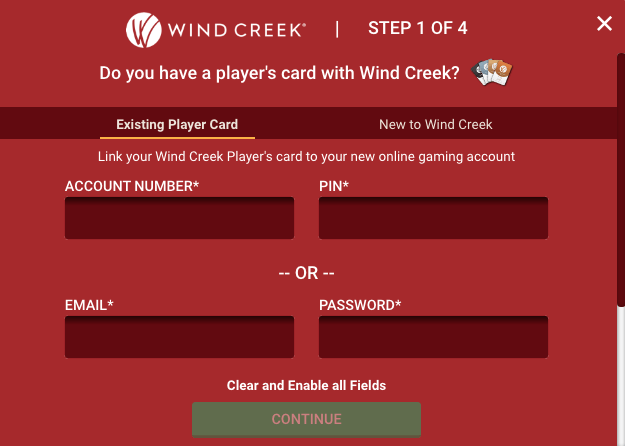Wind Creek Online Casino Signup1