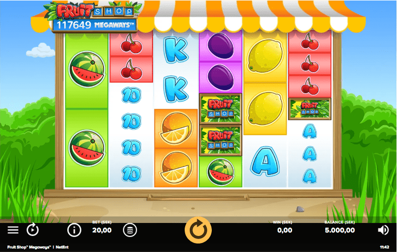 play fruit shop megaways at us online casinos
