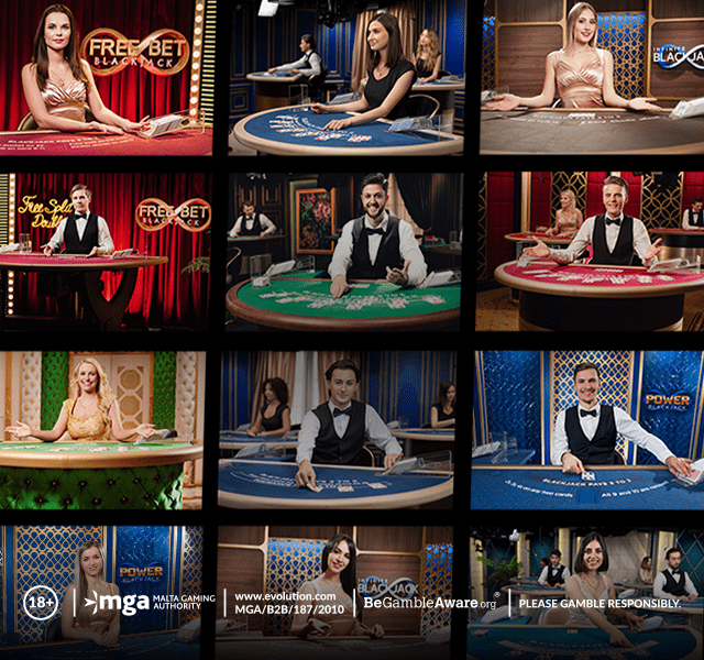 evolution gaming casinos: blackjack live dealers