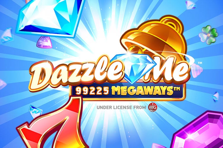 Dazzle Me Megaways slot game logo