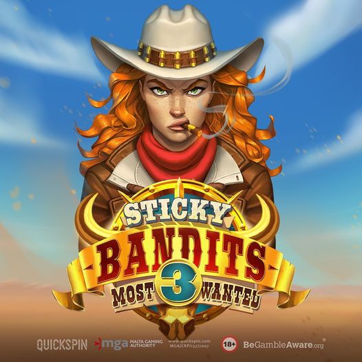 Sticky Bandits 3 slot logo