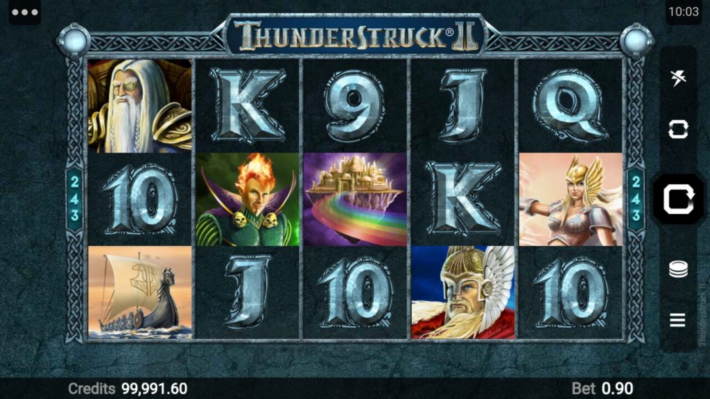 thunderstruck 2 slot at dgc casinos online