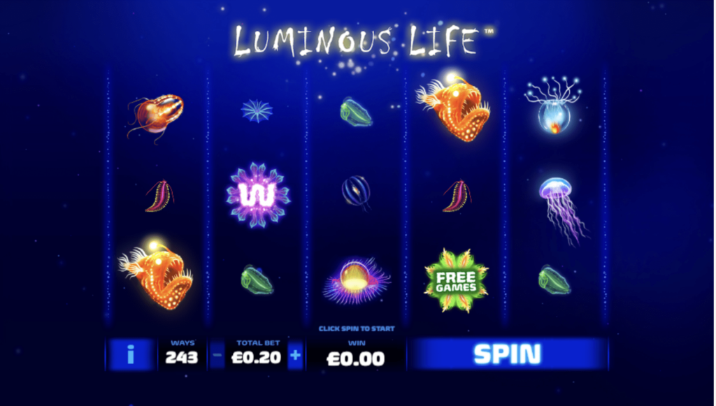 Luminous Life Playtech Slot Game