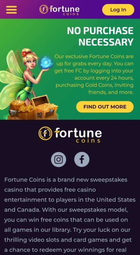 fortune coins promos