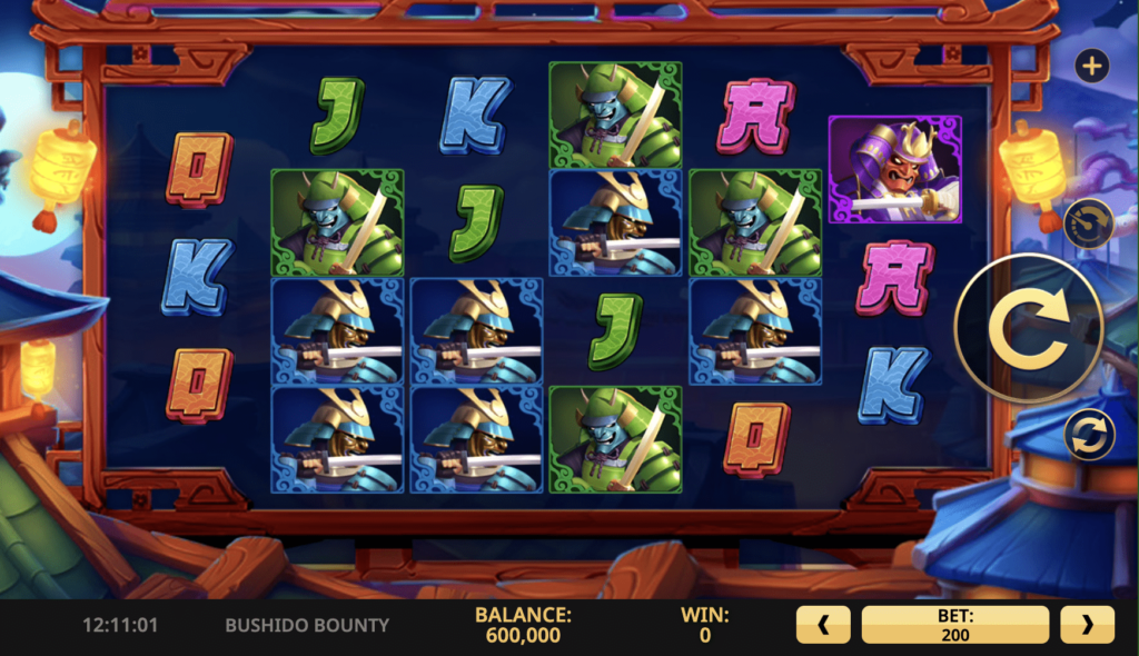 bushido bounty slot game