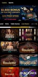 Eagle Casino Michigan Live Dealers