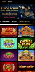 Eagle Casino Mobile Slot Games