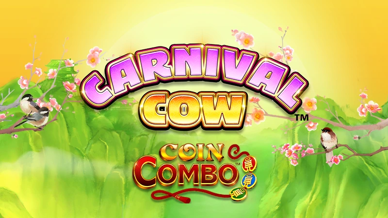 Carnival Cow Slot Logo