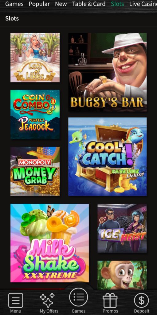 PlayStar Casino NJ mobile slots