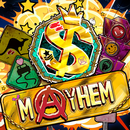 Mayhem Slot Logo Red Tiger