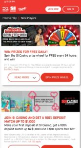 SI Casino Promotions