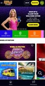 Wheel of Fortune Casino Mobile App