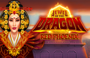 Jewel of The Dragon Red Phoenix Slot Logo