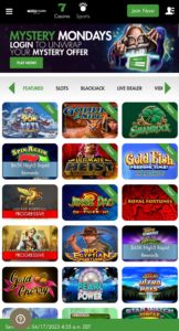 Tropicana Casino Mobile Slots