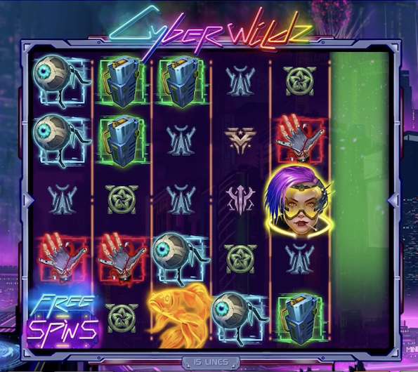 cyber wilds slot game
