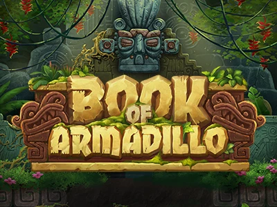 Book of Armadillo Slot Game Logo