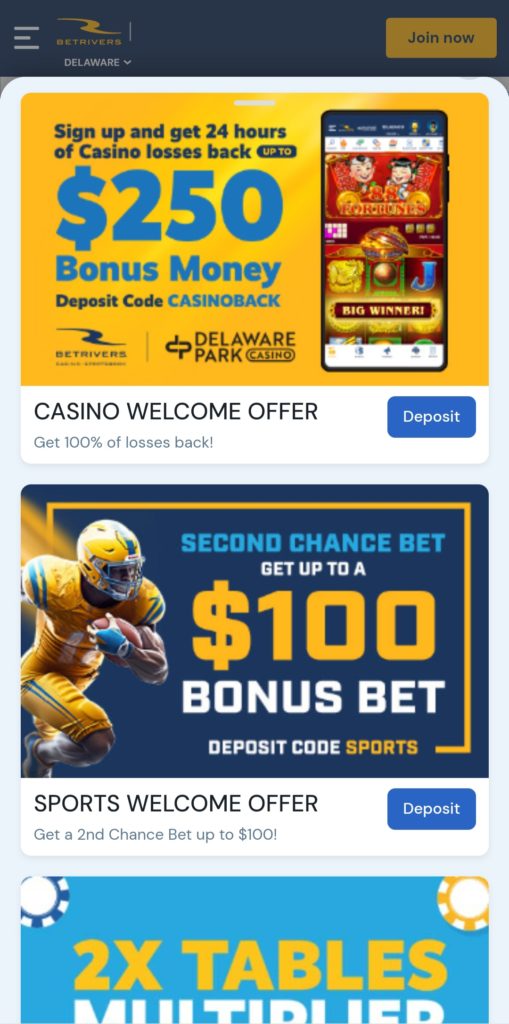 Harrington Online Gaming Casino App - promotions