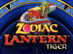 Zodiac Lantern Tiger Slot Logo